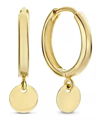 Isabel Bernard Ohrringe  Le Marais damen Creolen 585 Gold IB Gold