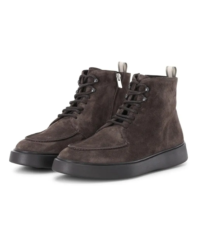 Officine Creative Italia Low-Top Sneaker Stiefel Frame aus Veloursleder braun Braun