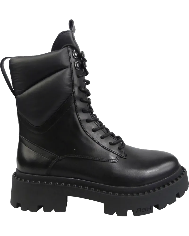 ash Stiefeletten Gotta Black Lace-up Boots schwarz Schwarz