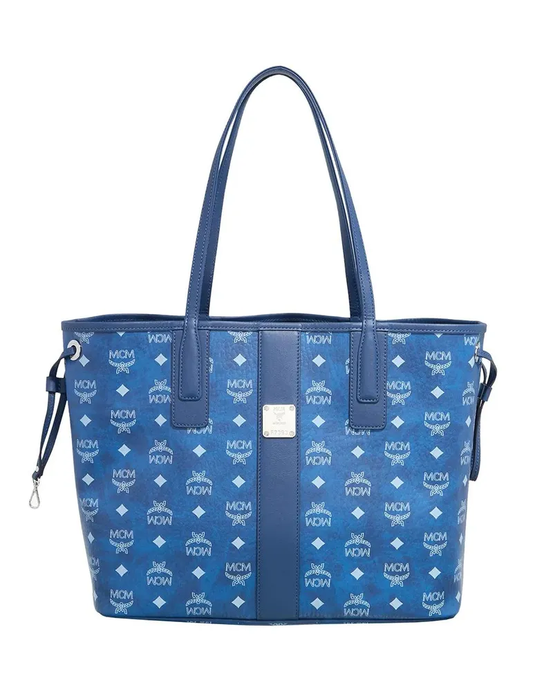 MCM Shopper Liz Vi Shopper Medium blau Blau