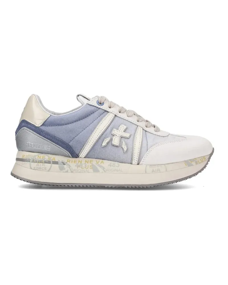 Premiata Low-Top Sneaker Conny Sneakers In White Suede bunt Bunt