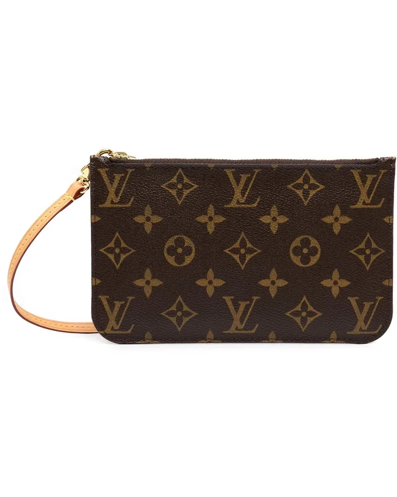 Louis Vuitton Kosmetiktaschen Monogram Neverfull Pochette PM braun Braun
