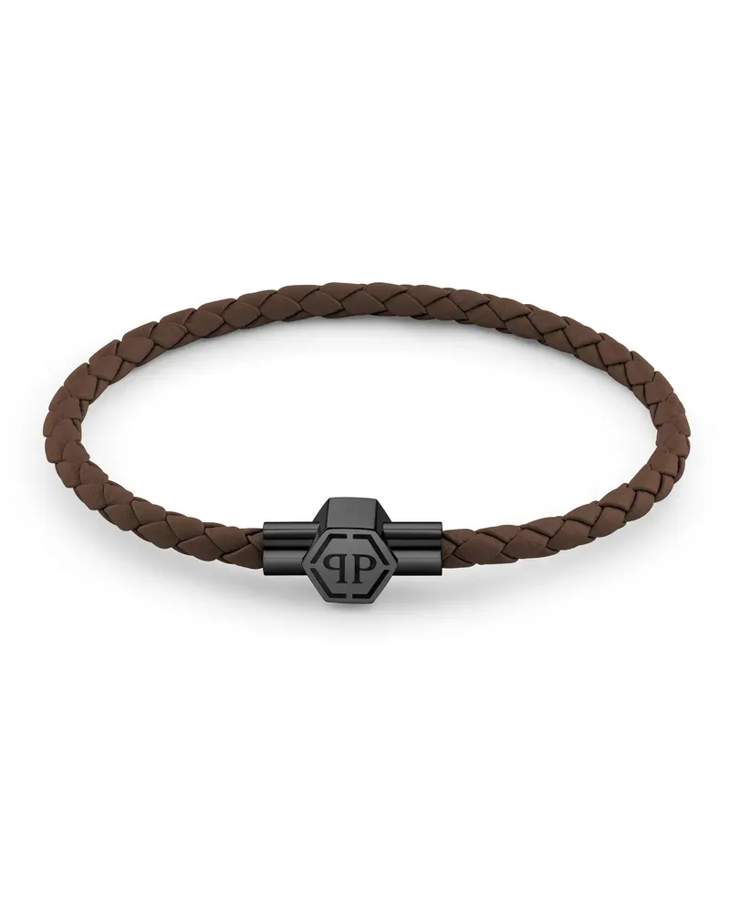 Philipp Plein Armbänder Armband Plein Tag brown Braun