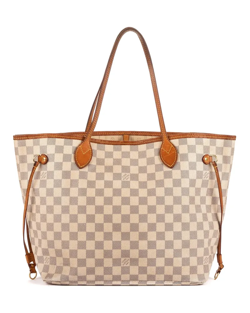 Louis Vuitton Crossbody Bags Neverfull MM weiß Weiß