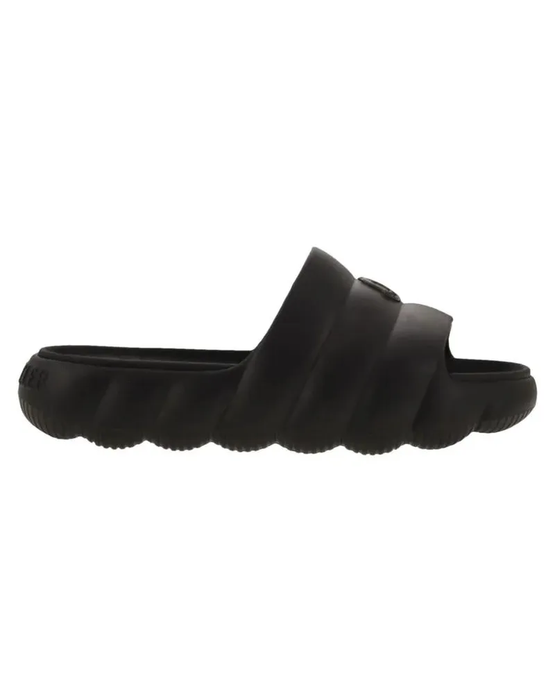 Moncler Sandalen Quilted Black Lilo Slides schwarz Schwarz