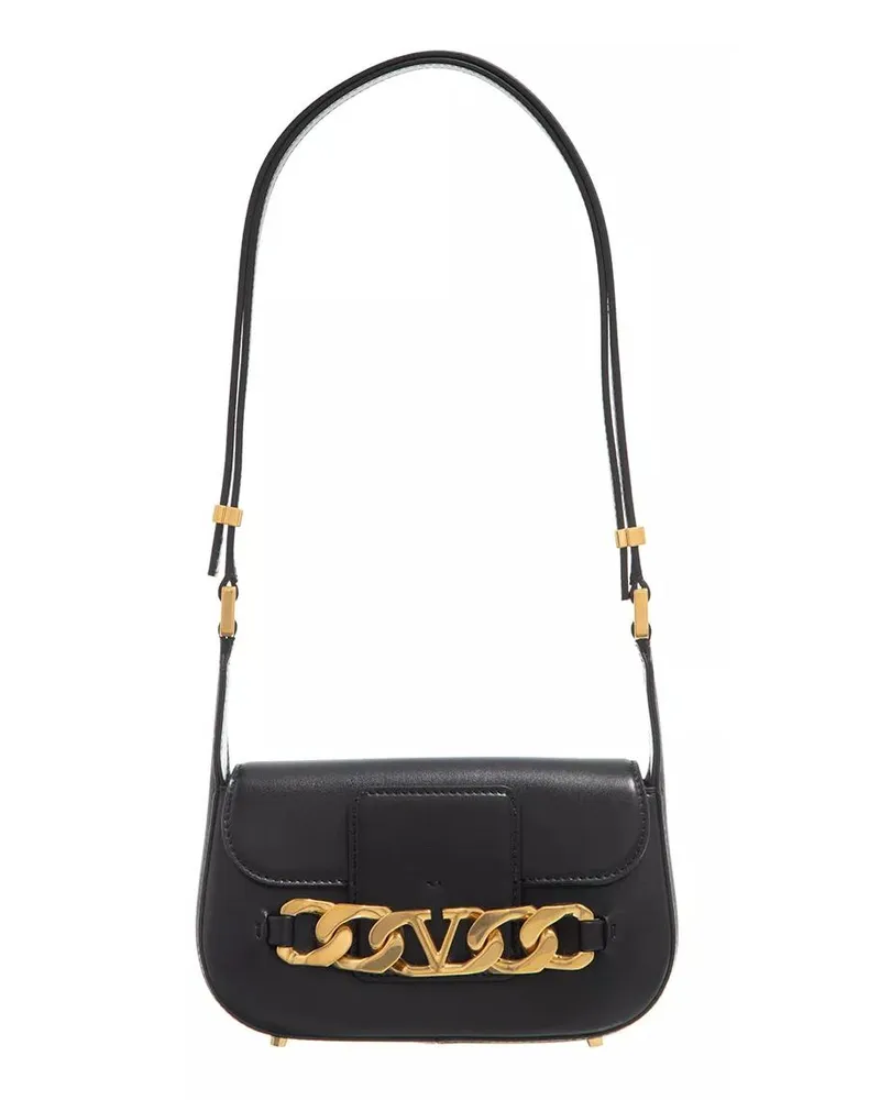 Valentino Garavani Crossbody Bags Shoulder Bag Leather schwarz Schwarz