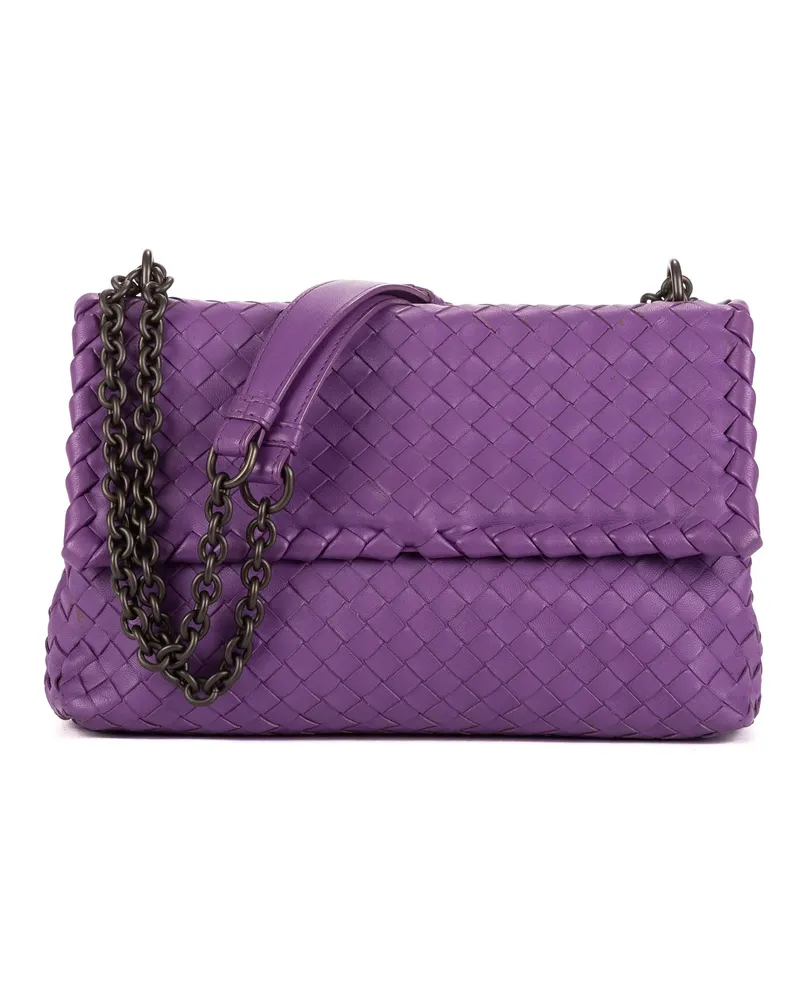 Bottega Veneta Crossbody Bags Olimpia Medium violett Violett