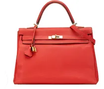 Hobo Bags Togo Kelly II Retourne 35 rot