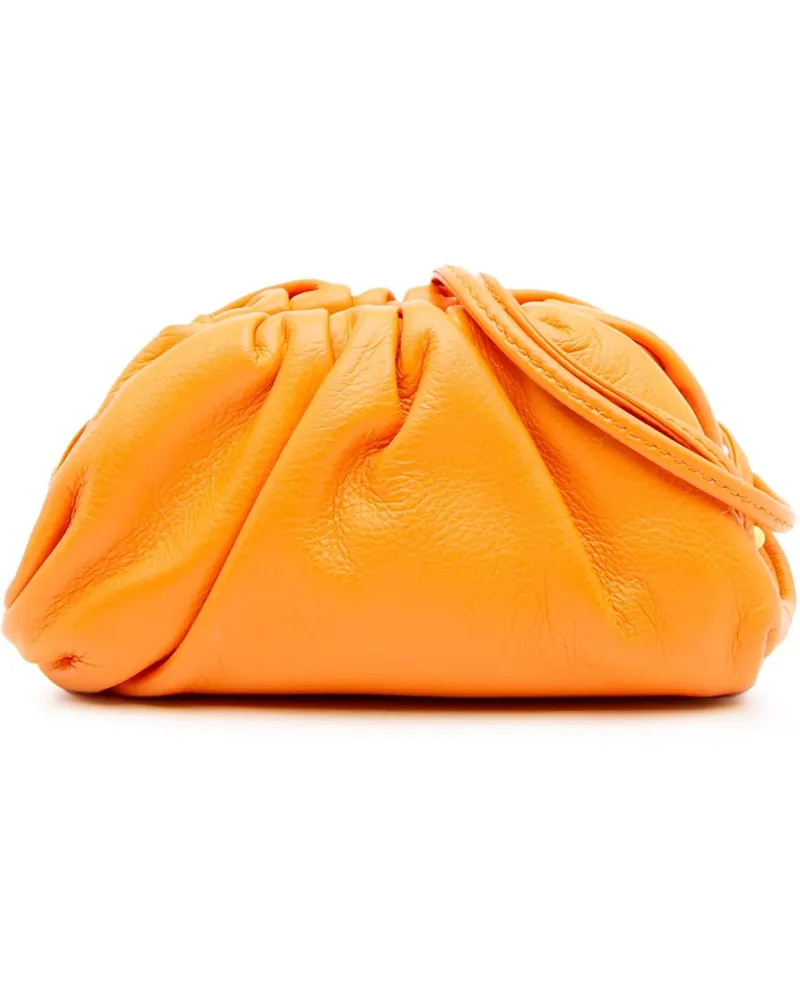 Bottega Veneta Hobo Bags Butter Calfskin Coin Purse Crossbody orange Orange