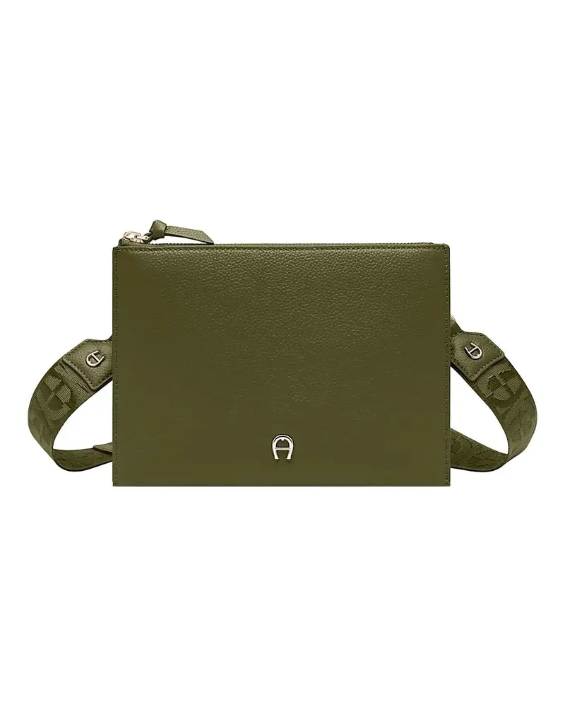 Aigner Crossbody Bags Umhängetasche Zita grün Grün