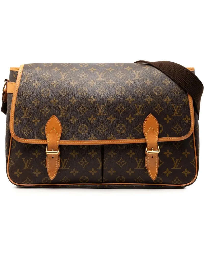 Louis Vuitton Hobo Bags Monogram Sac Gibeciere GM braun Braun