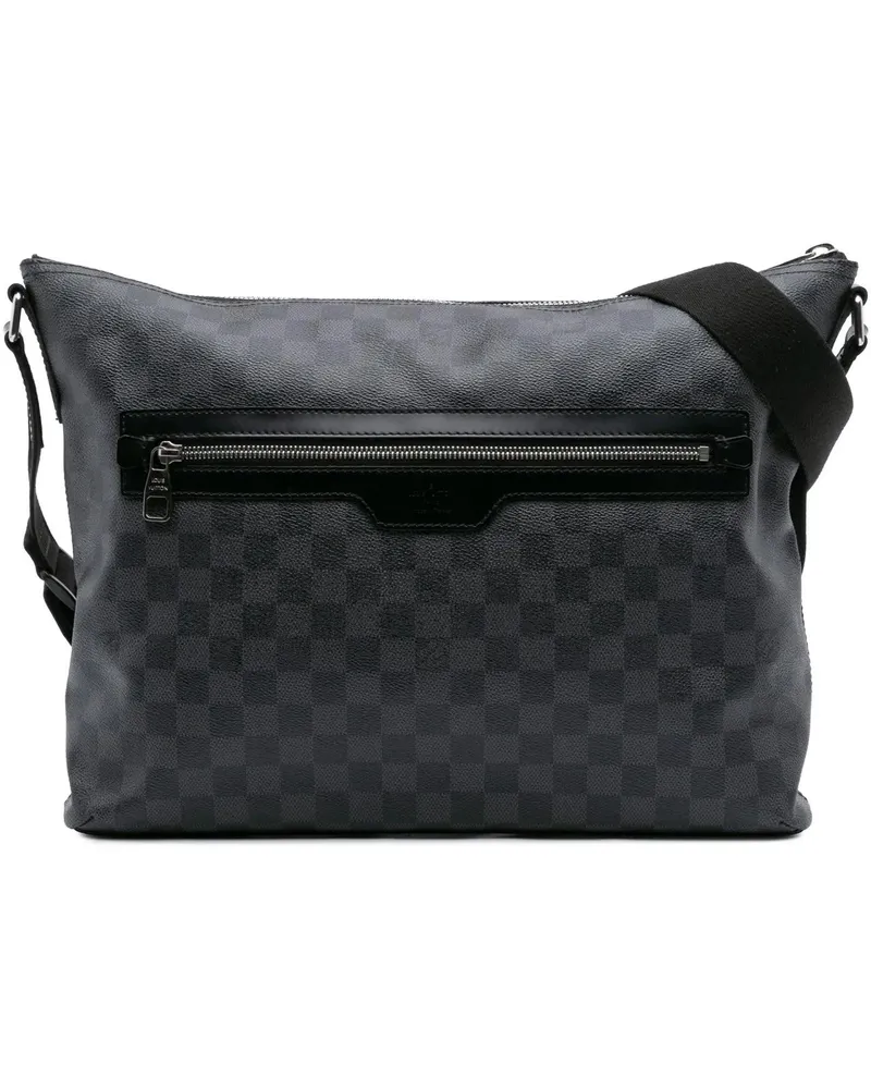 Louis Vuitton Hobo Bags Damier Graphite Mick MM schwarz Schwarz