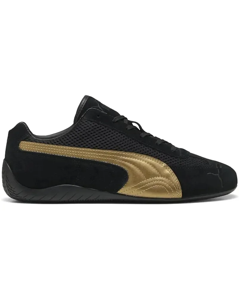 Puma Low-Top Sneaker  Speedcat Premium Black Gold schwarz Schwarz