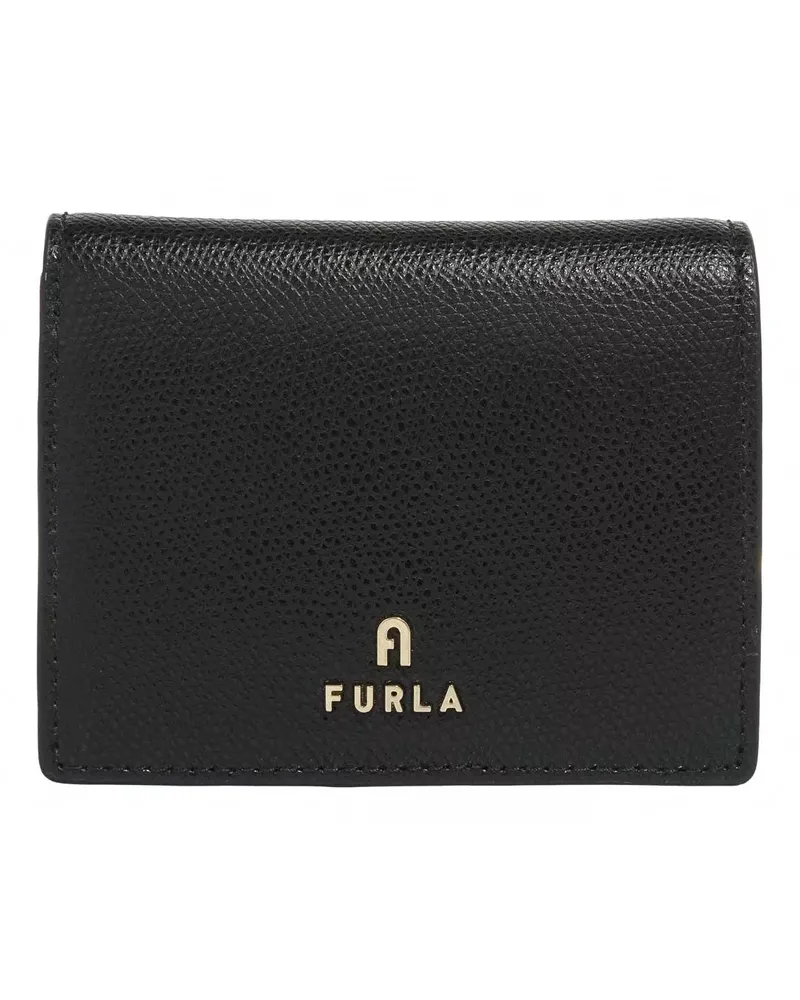 Furla Portemonnaie  Camelia S Compact Wallet Bifold Coin schwarz Schwarz