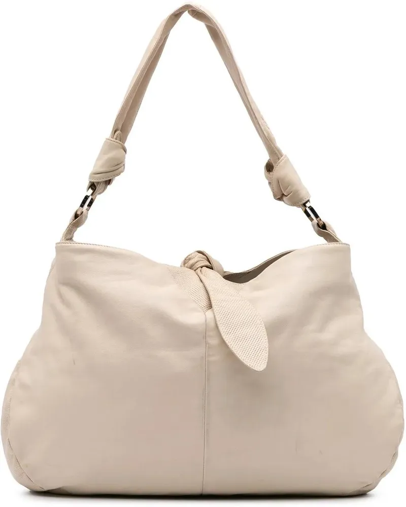 Loewe Hobo Bags 2004 Leather Shoulder Bag braun Braun
