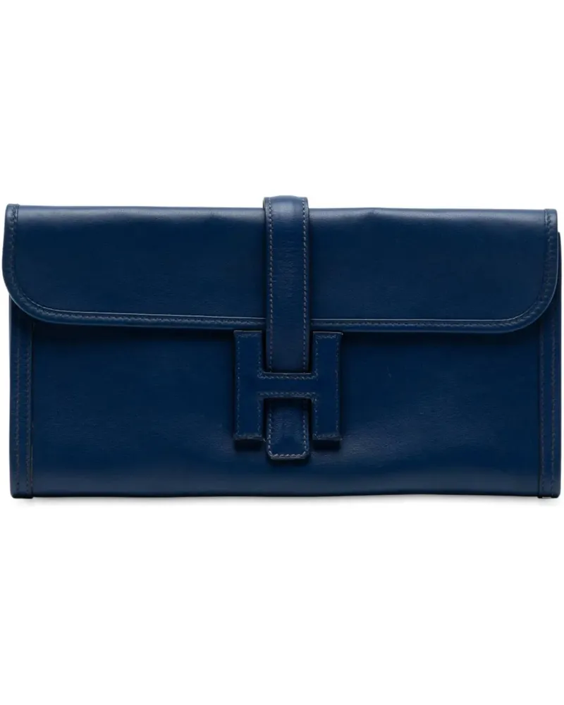 Hermès Clutches Swift Jige Elan 29 blau Blau