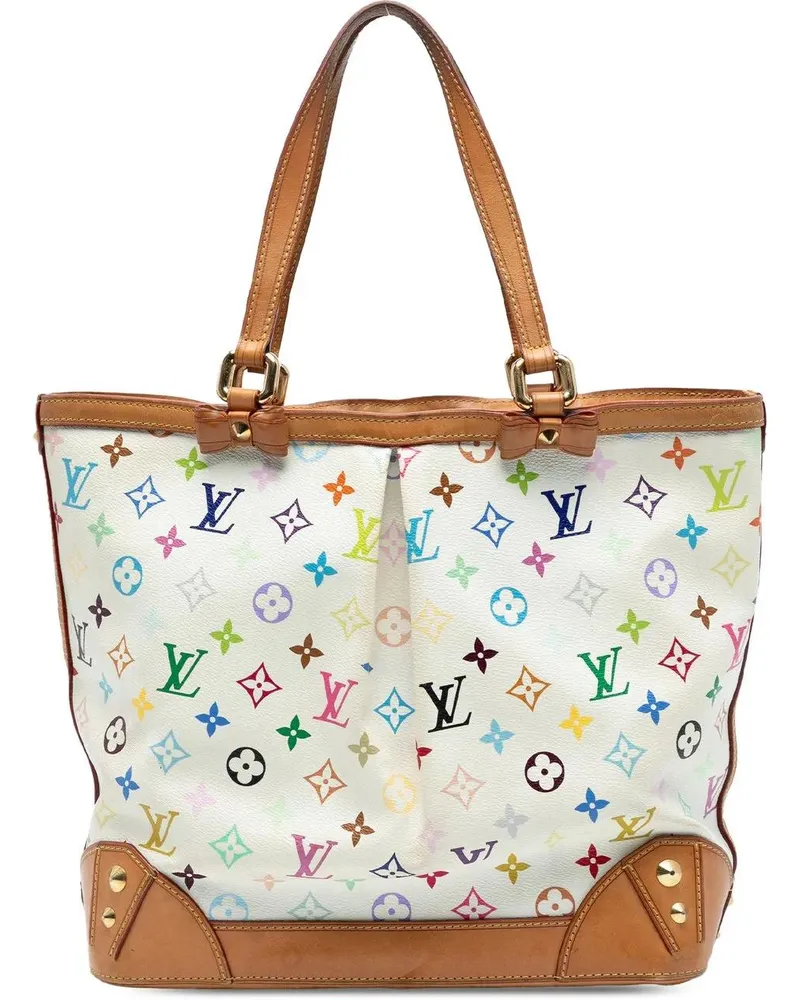 Louis Vuitton Shopper Monogram Multicolore Sharleen PM weiß Weiß