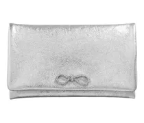 Clutches Clutch Strass/ White / Whitegold silberfarben