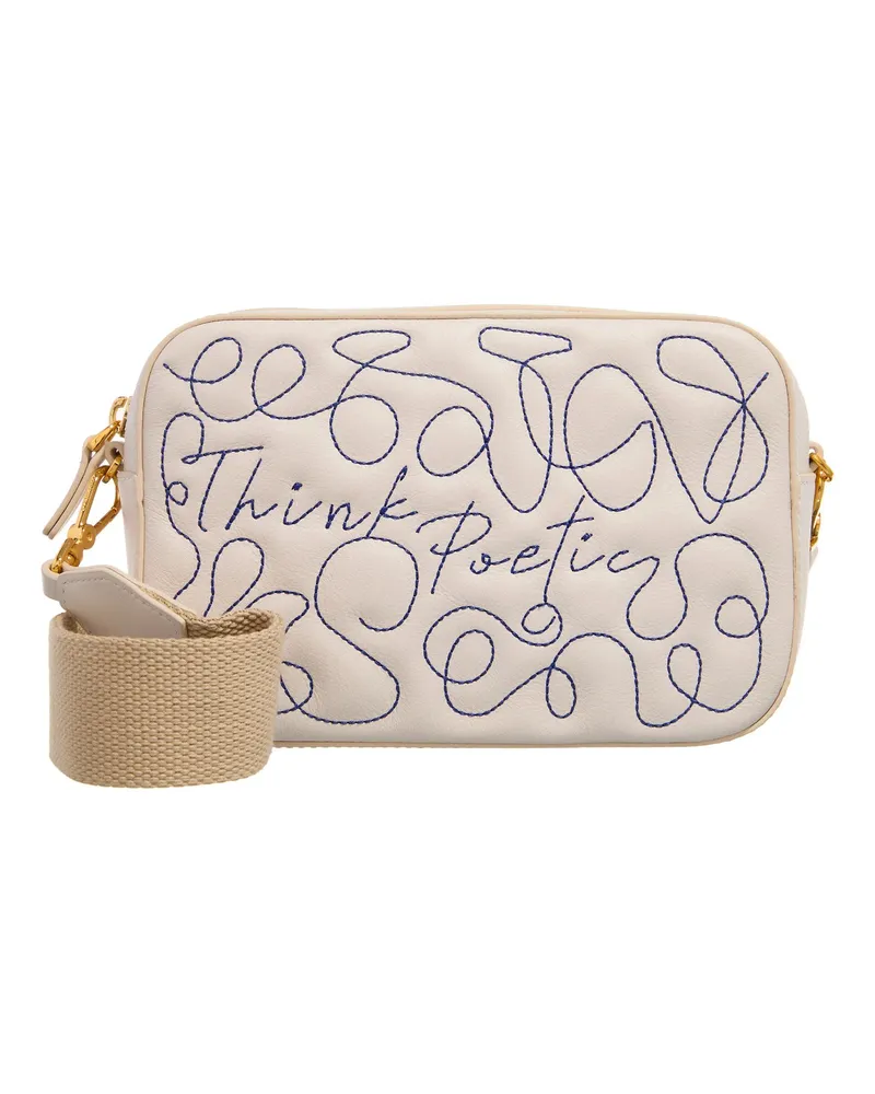 Coccinelle Crossbody Bags Tebe Doodle Embroidery creme Creme
