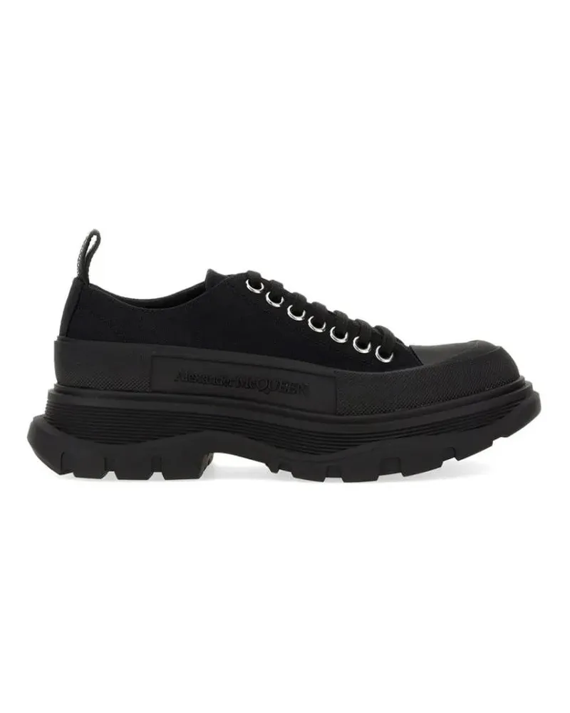 Alexander McQueen Low-Top Sneaker "Tread Slick" Sneaker schwarz Schwarz