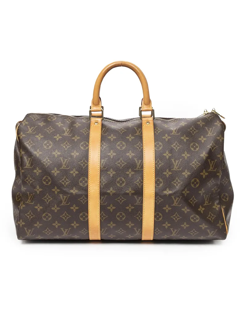 Louis Vuitton Crossbody Bags Keepall 45 braun Braun