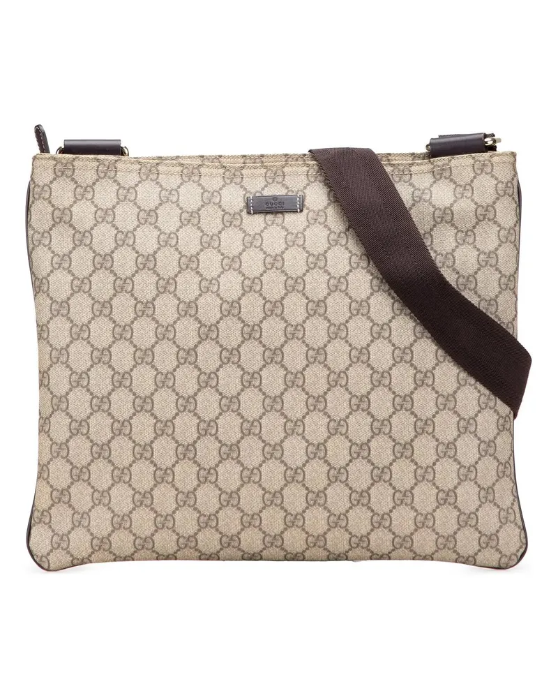 Gucci Hobo Bags GG Supreme Crossbody braun Braun