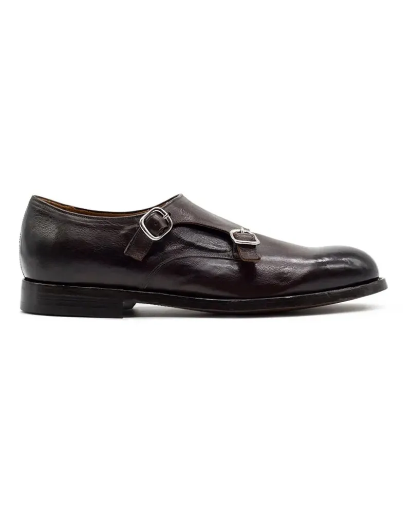 Green George Loafer Leather Moccasin schwarz Schwarz