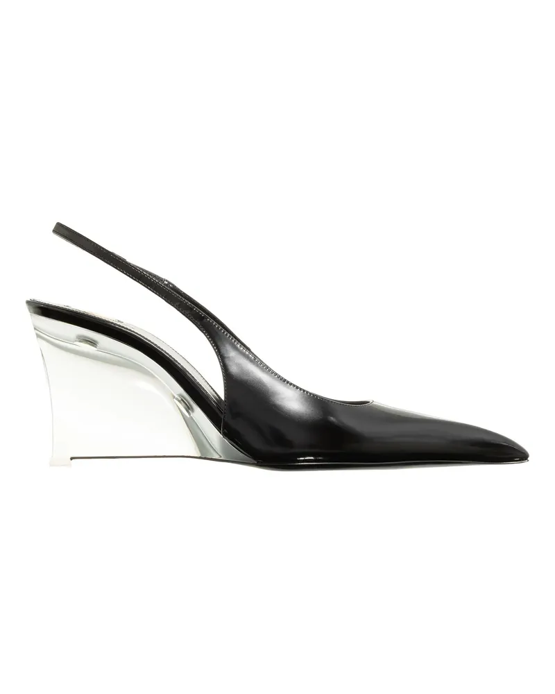 Saint Laurent Hohe Schuhe Miller Pumps schwarz Schwarz
