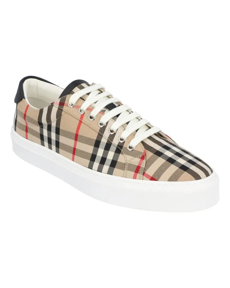 Burberry Low-Top Sneaker Vintage Check Sneakers Beige beige Beige