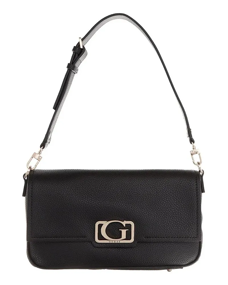 Guess Satchels Circe Flap Shoulder Bag schwarz Schwarz