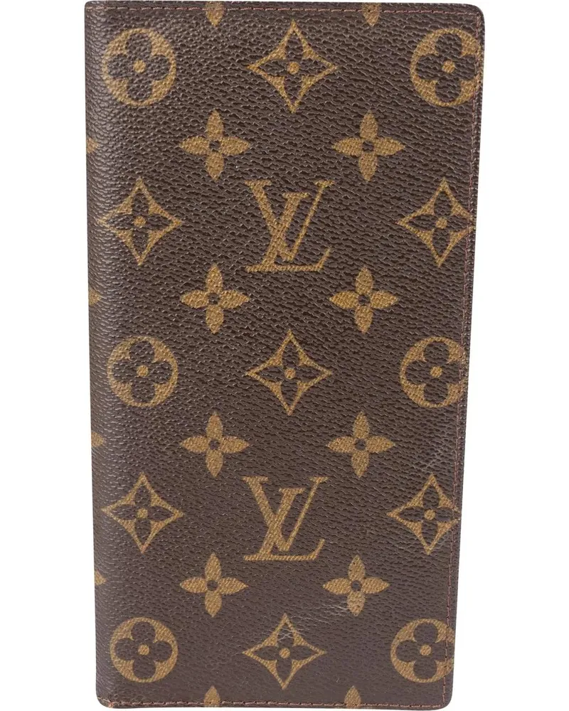 Louis Vuitton Portemonnaie  Canvas Monogram Wallet braun Braun