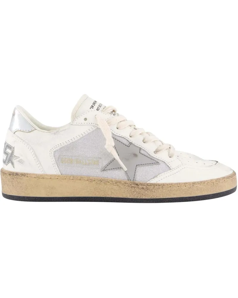 Golden Goose Low-Top Sneaker Sneakers Silver weiß Weiß