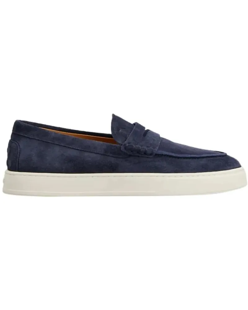 TOD'S Loafer Heren Mocassino Cassetta Blauw bunt Bunt
