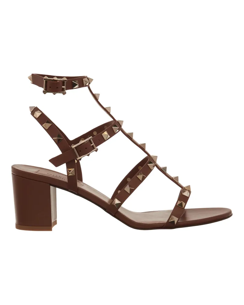 Valentino Garavani Sandalen Rockstud Sandals braun Braun