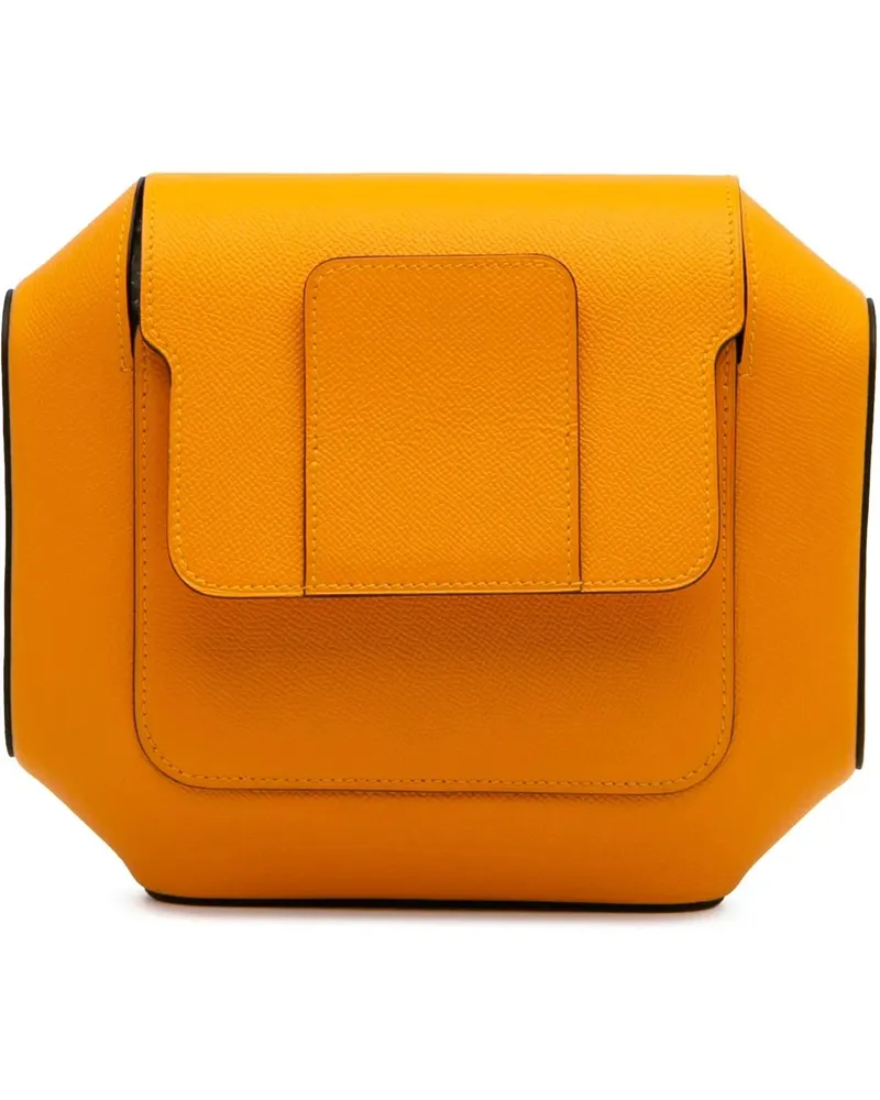 Hermès Clutches Epsom Octogone Clutch gelb Gelb