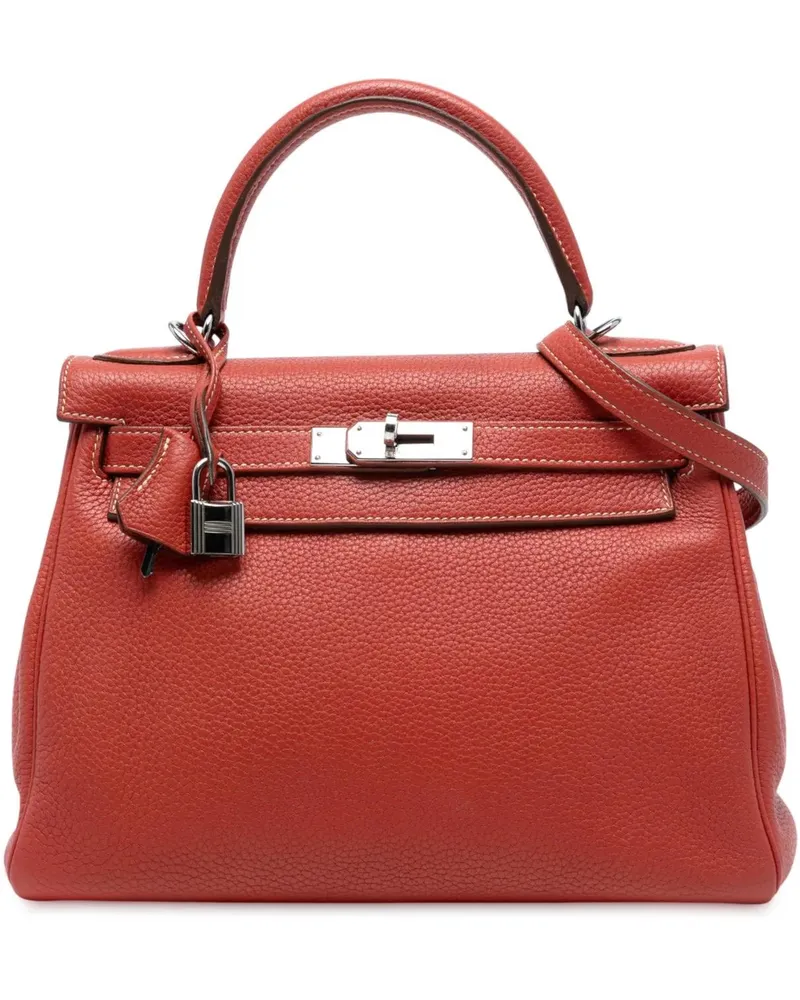 Hermès Hobo Bags Togo Kelly II Retourne 28 orange Orange