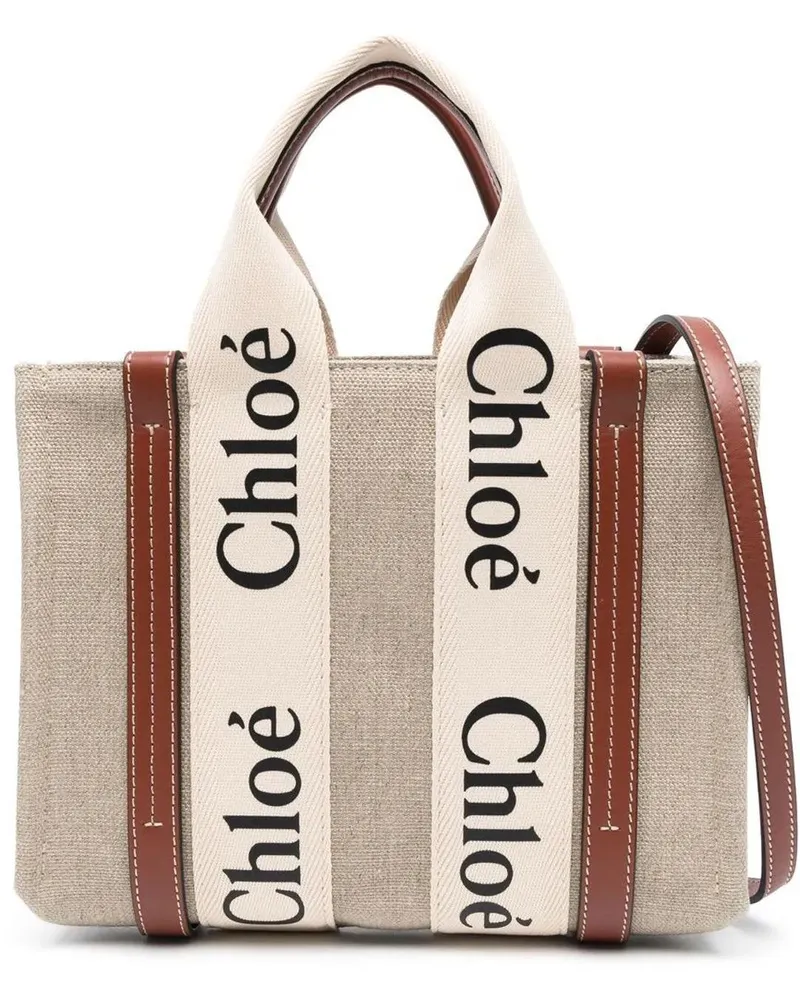 Chloé Shopper Bags Leather Brown braun Braun