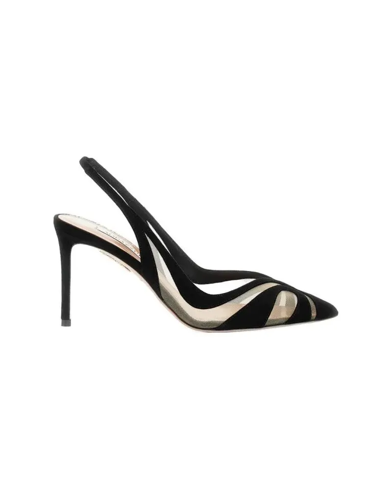 Aquazzura Sandalen Lune Sling 85 schwarz Schwarz