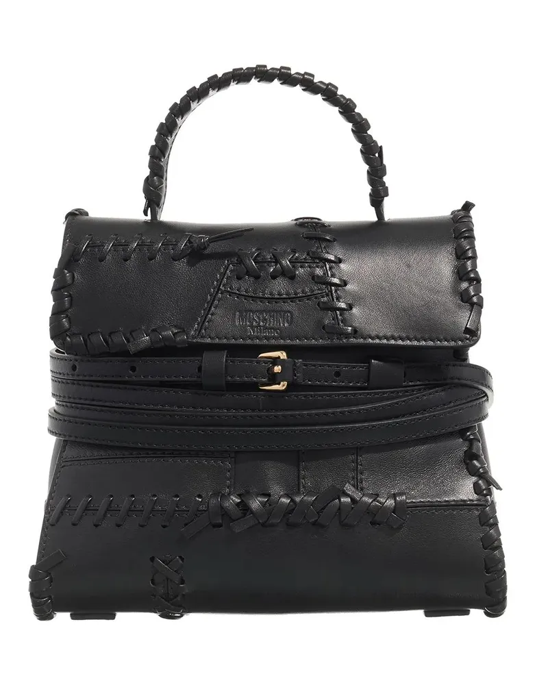 Moschino Beuteltaschen Nappa schwarz Schwarz