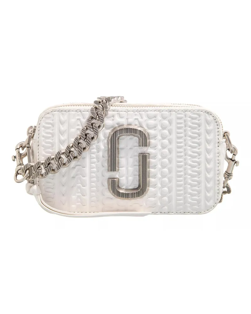 Marc Jacobs Crossbody Bags The Monogram Debossed Snapshot weiß Weiß