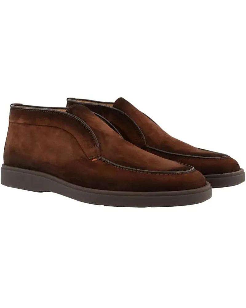 Santoni Loafer Dragon-l-eaas braun Braun