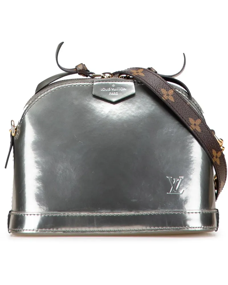 Louis Vuitton Hobo Bags Vernis Miroir Mini Alma silberfarben Silber
