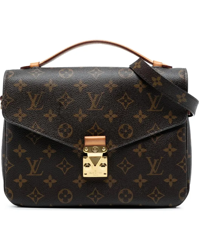 Louis Vuitton Hobo Bags Monogram Pochette Metis braun Braun