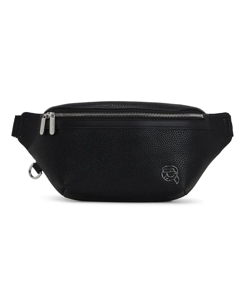 Karl Lagerfeld Crossbody Bags IKON OUTLINE GÜRTELTASCHE schwarz Schwarz