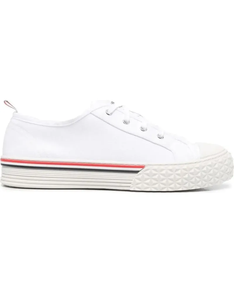 Thom Browne Low-Top Sneaker Collegiate Low Top Sneakers weiß Weiß