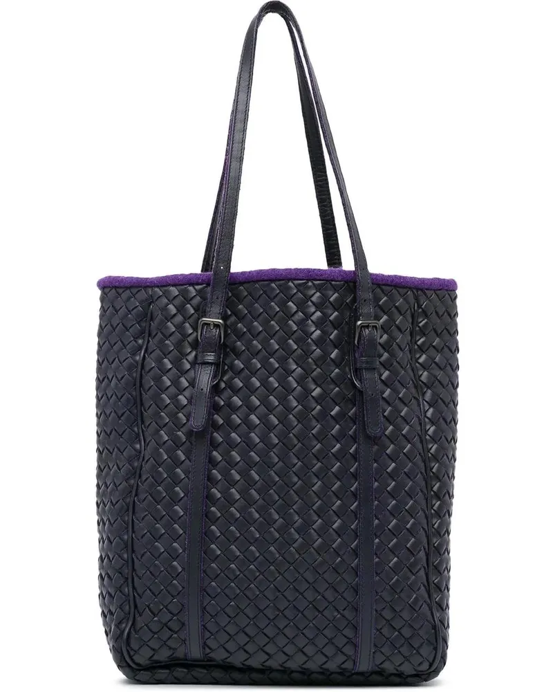 Bottega Veneta Shopper 2010 Leather Intrecciato Tote orange Orange