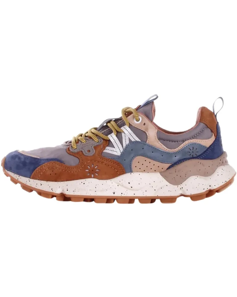 Flower MOUNTAIN Low-Top Sneaker Sneakers Brown Blu Depth braun Braun
