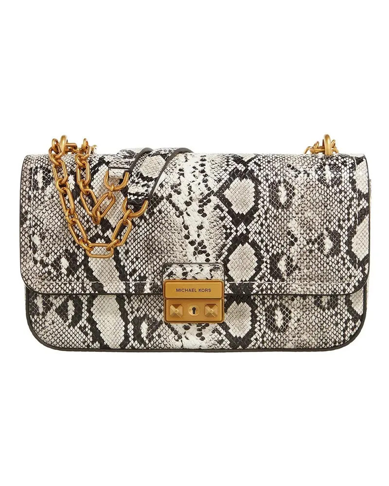 Michael Kors Hobo Bags Tribeca Lg Conv Chain Shldr beige Beige