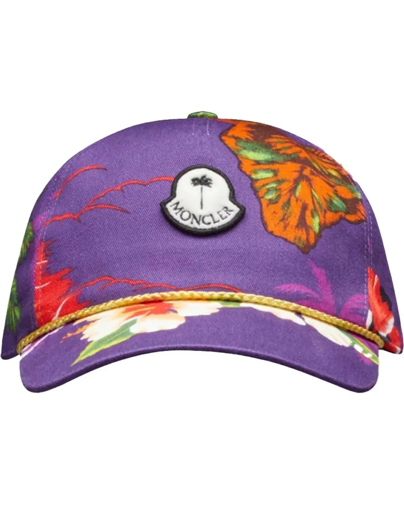 Moncler Caps & Mützen  X Palm Angels Tropical Motif Baseball Cap bunt Bunt