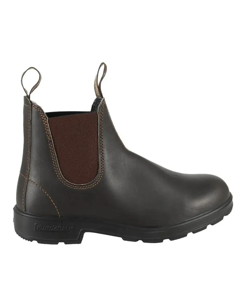 BLUNDSTONE Stiefel Ankle-High Leather  Boots With Elastic S braun Braun